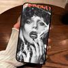 Coque de téléphone Singer L-Lady Gaga Pour IPhone 17 16 15 14 13 12 11 Pro Max Plus Mini Silicone Noir