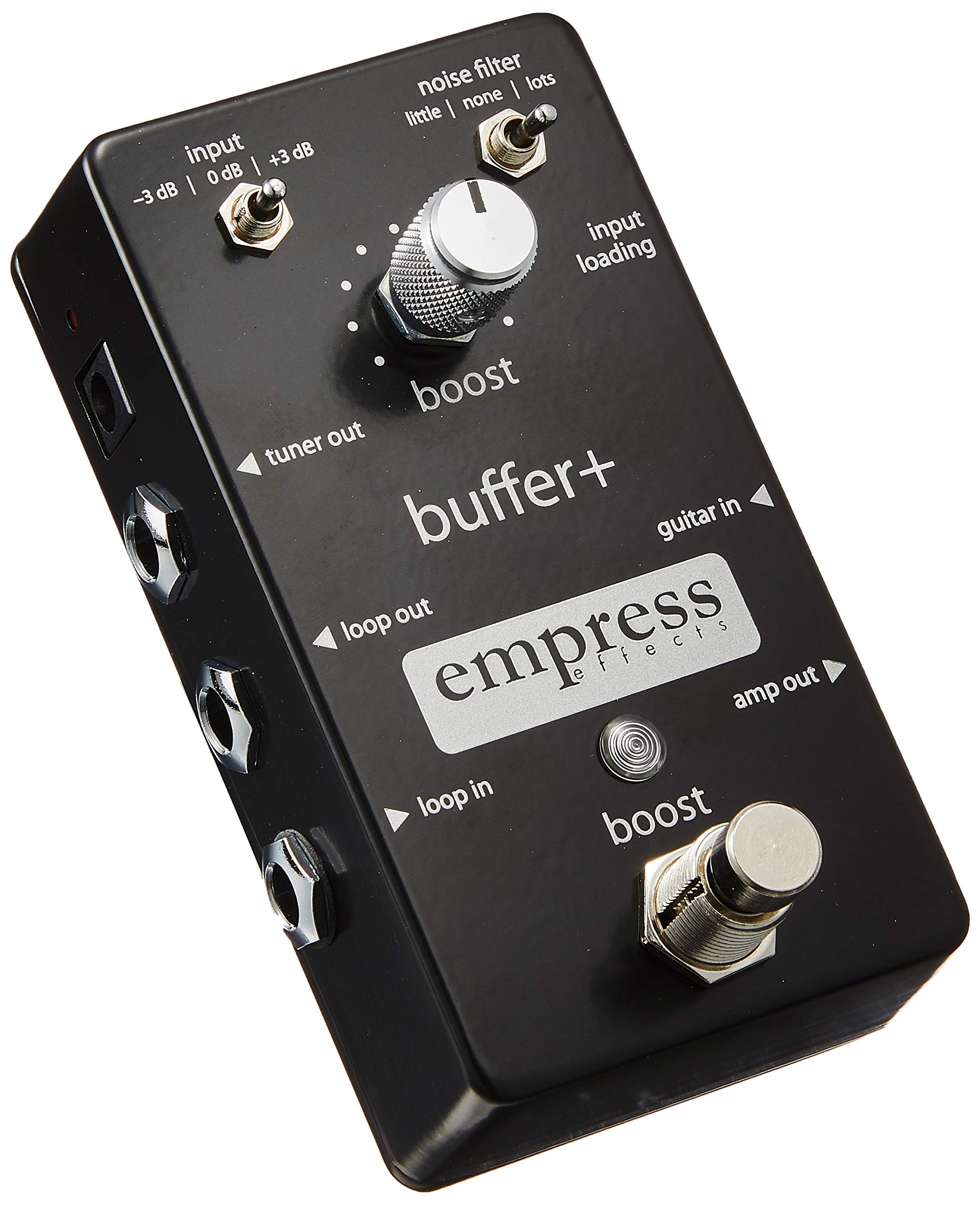 Empress Effects Buffer Booster Гитарная педаль эффектов Буфер+ чёрный