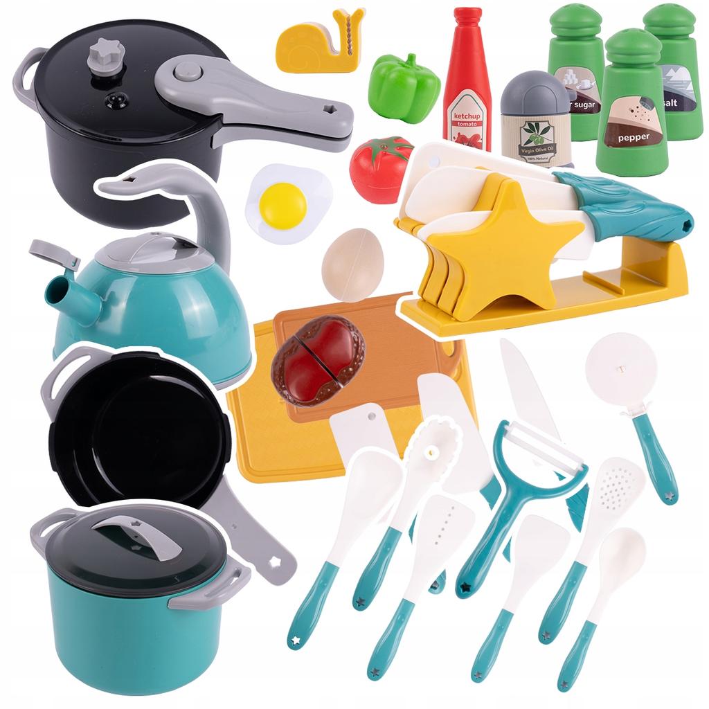[PACZB][5] Children's Kitchen Set for Cooking Kitchen Accessories 33 pcs Z736