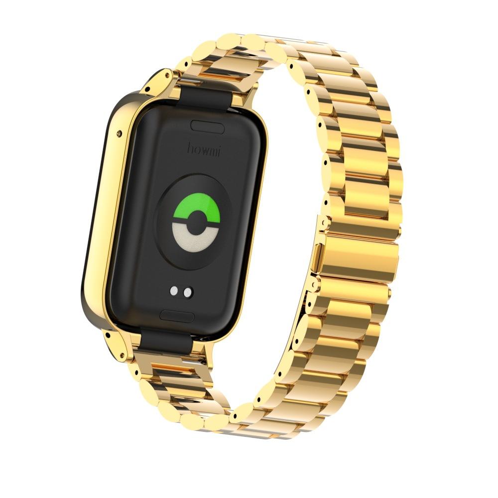 Für Xiaomi Mi Band 8 Pro Edelstahl-Uhrenarmband Metallarmband Gehäuse Schutzhülle für mi band 8 pro Armband Schutzabdeckung Rahmen