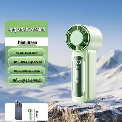 Portable Handheld Ice Cooling Fan