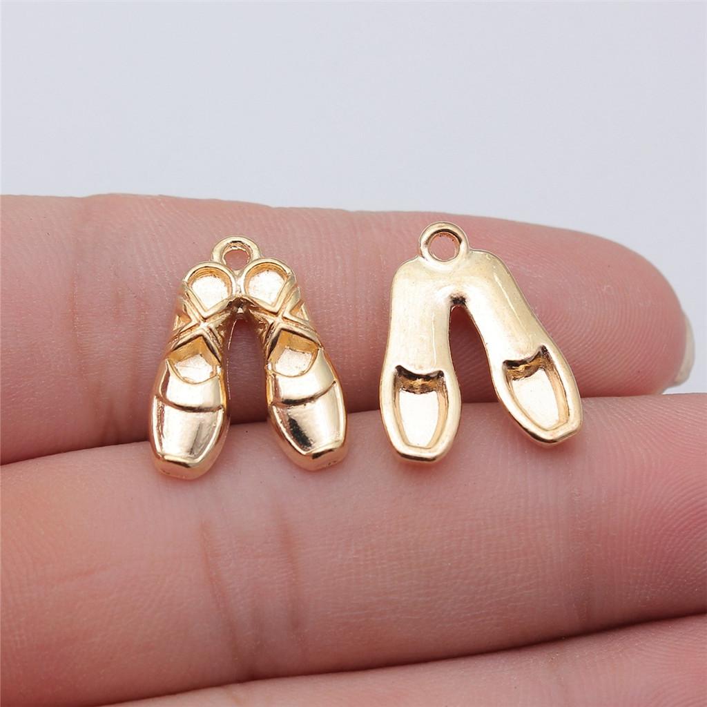 Shoes High Heel Fashion Charm Antique Bronze Zinc Alloy Jewelry Making Supplies for Women Earring Charms Handmade
