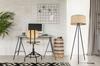 Floor Lamp Standing Tripod Metal Lampshade 45Cm