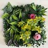 Contemporary Artificial Hedge Plants Plastic Greenery Fence Panel for Garden, Privacy Screen, Outdoor, Indoor Decor Floral Theme Decorative Swag for C