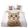 Dream NS Dog Cat Bedding Set Home Textiles Duvet Cover Set Bedclothes 2/3PCS Bedding Set Twin Single Boys Adult New Year Gift