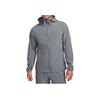 Nike Solid Color Logo Training Woven Hooded Jacket Men Outerwear Gray FB7552-084