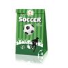 Kraft Paper Sticker Bags Football Theme Decoration Handmade Party Supplies J0MC