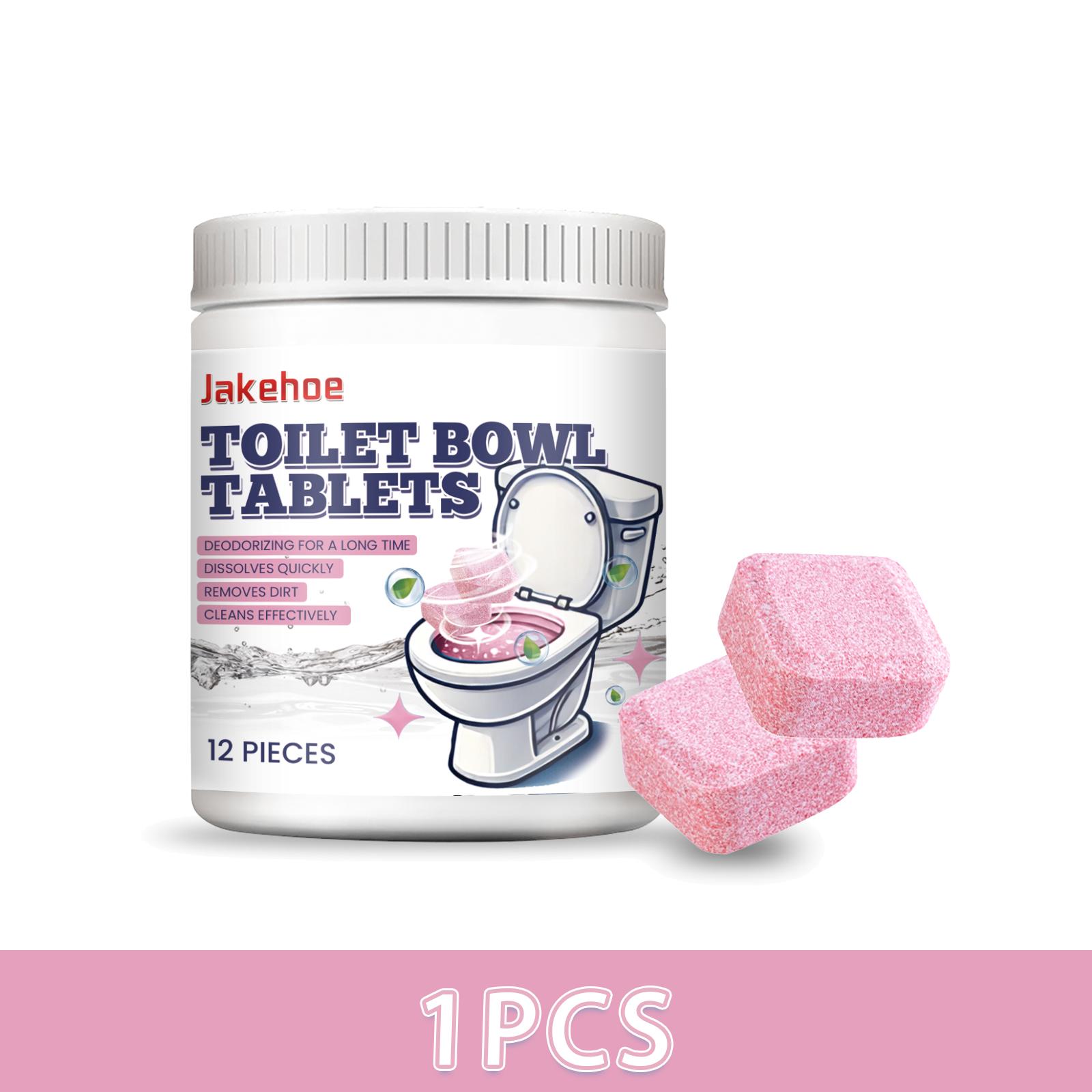 Toilet Effervescent Cleaning Tablets Automatic Flushing Deodorant Toilet Bowl Cleaner Remover Yellow Urine Dirt Tank Descaling 1PCS