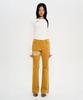 Woldeudillema Boucle Embroidery Boot-Cut Pants (Velvet Gold)