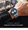 CURREN 8446 Men's Multi-Function Quartz Steel Band Sports Watch