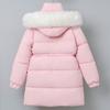 Fashion Winter Coats Woman Long Parkas Hooded Faux Fur Collar Thick Warm Women's Jackets