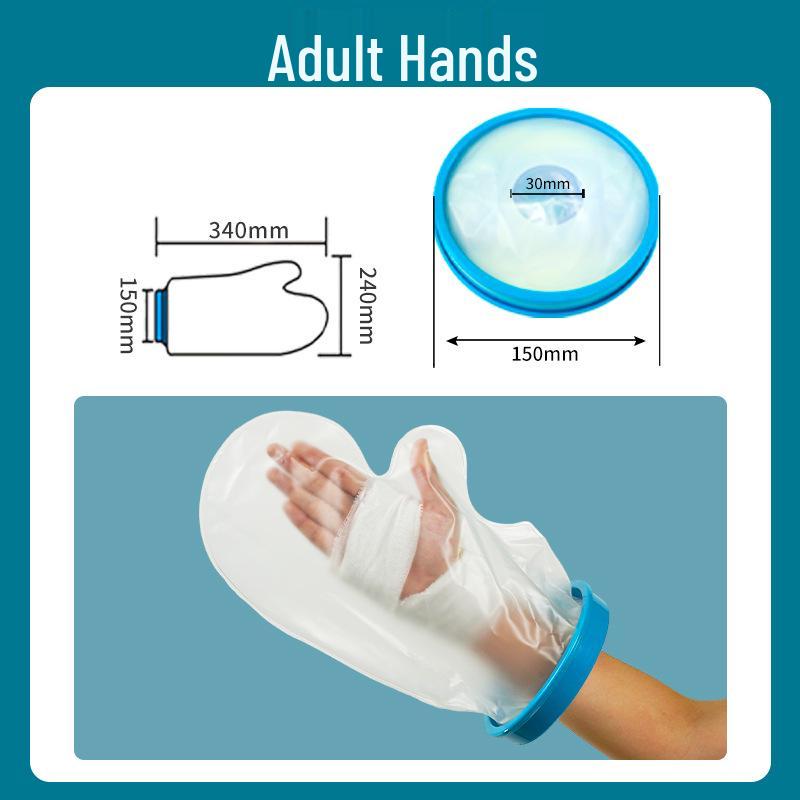 Waterproof Adult Cast & Wound Protector for Knee, Leg, Ankle, and Hand