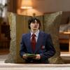 Moderne F-FFinn Wolfhard Kissenhülle Weich Waschbar Kissenbezug Mehrere Szenen für Sofa Bett Reise Bürogebrauch