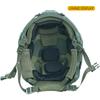 BOOIU Tactical Helmet FRP Velcro Impact-Resistant Helmet High Cut Wendy Suspension With Double-Lineed Adjustable Knob CS Helmet