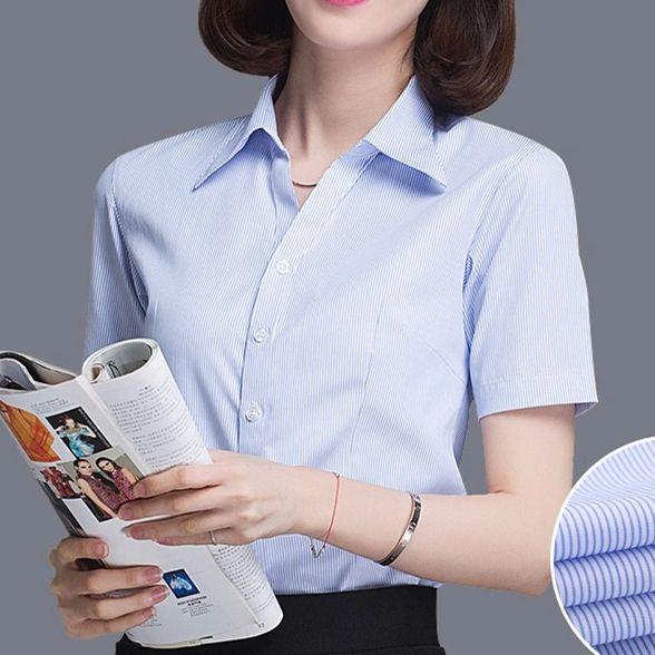 Bamboo Fiber Professional Long Sleeve Work Shirt for Men and Women