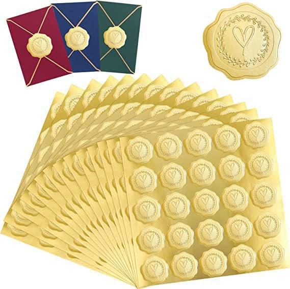 Elegant A7 European Gold-Edge Invitation Envelopes for Weddings & Parties