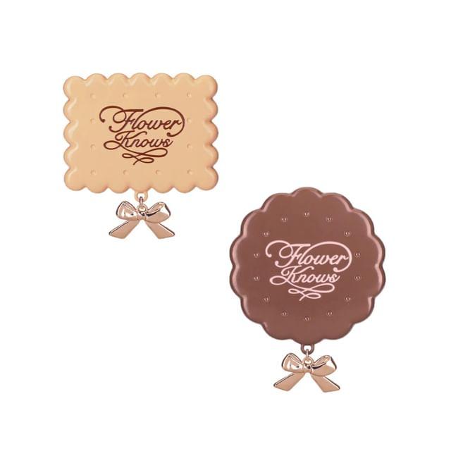 Flower Knows - Зажим для волос Милый мишка - 2 вида Cookie - 1pcs