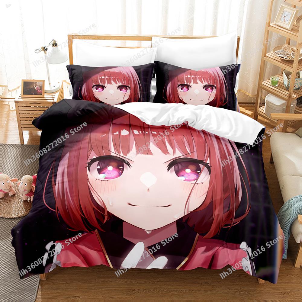 3D Print Anime Oshi No Ko Bedding Collection Single Twin Full Queen King Size Bed Collection Adult Kid Bedroom Duvetcover Collections Home Textile