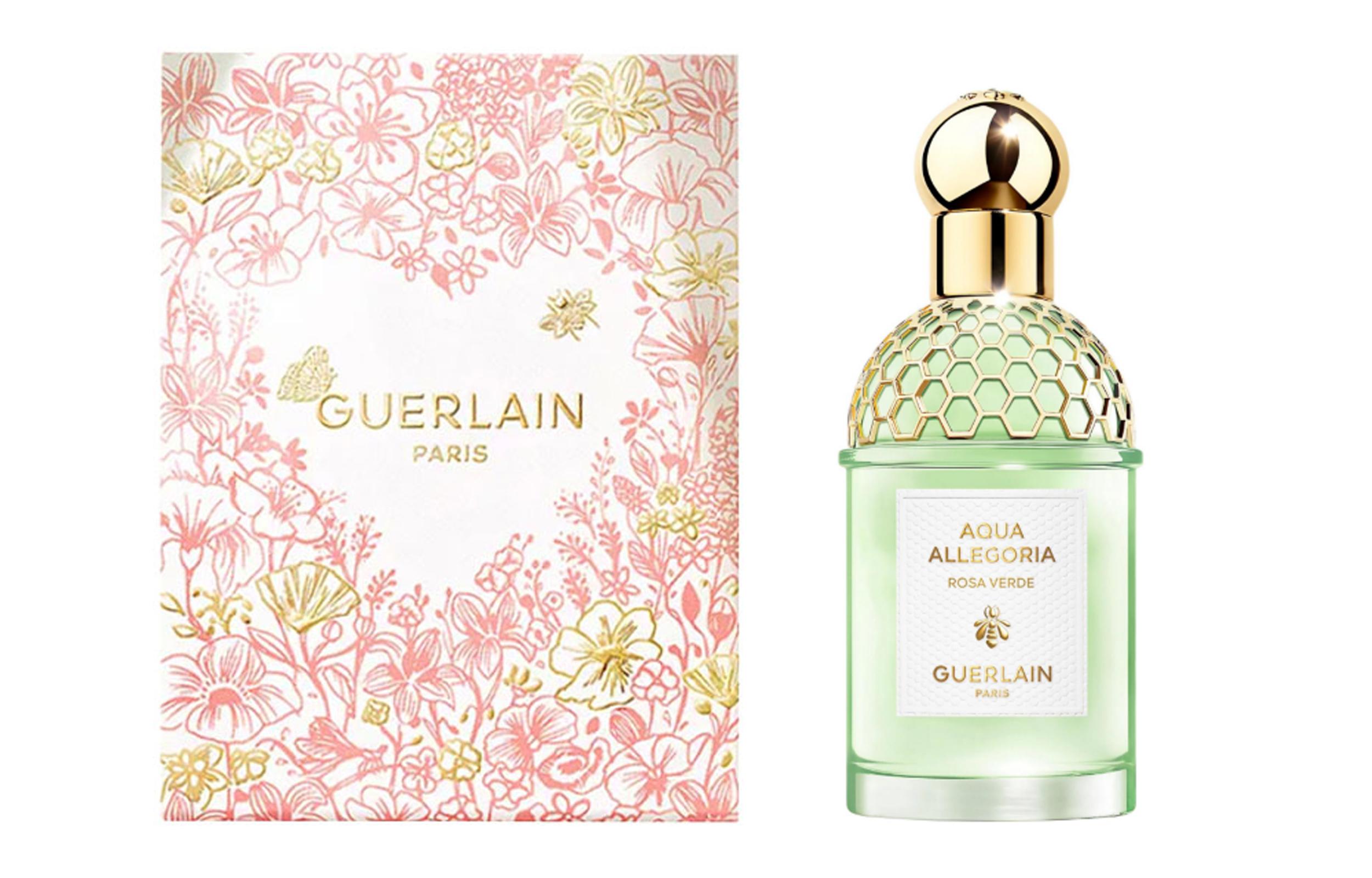 GUERLAIN Floral Water Language Green Rose Box Perfumes Potpourri Scent Eau De Toilette Cucumber Pear 75ml 75ml