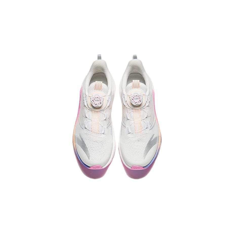 Anta Mach 3.0 Non-Slip Shock Absorbing Durable Low-Top Kids Running Shoes Kids Sneaker White 322335505-1