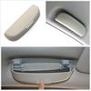 1x Beige Universal Car Interior Sunglasses Storage Box Sun Glasses Eyeglass Case