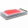 New Fluorescent Pink Colour Single Grafted False Eyelashes Soft Natural 12 Rows of Large Capacity Luminous Eye Makeup Tools