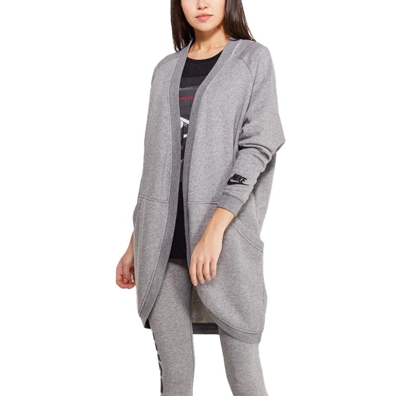 

Nike Solid Color Raglan Long Sleeve Knit Top Women tops AJ4108-091 XL