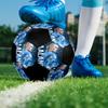 Erling Haaland Indoor Soccer Ball Colorful Machine Stitched PVC Size 5 Team Training Competition Ready Durable High-Bounce Cool Sports Gift