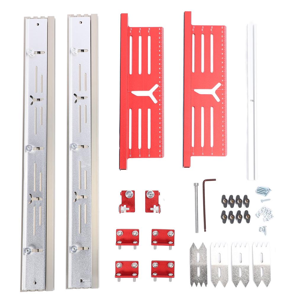 Woodworking Router Sliding Plate Aluminum Alloy Router Milling Groove Bracket for Flatten and Finish Plywood