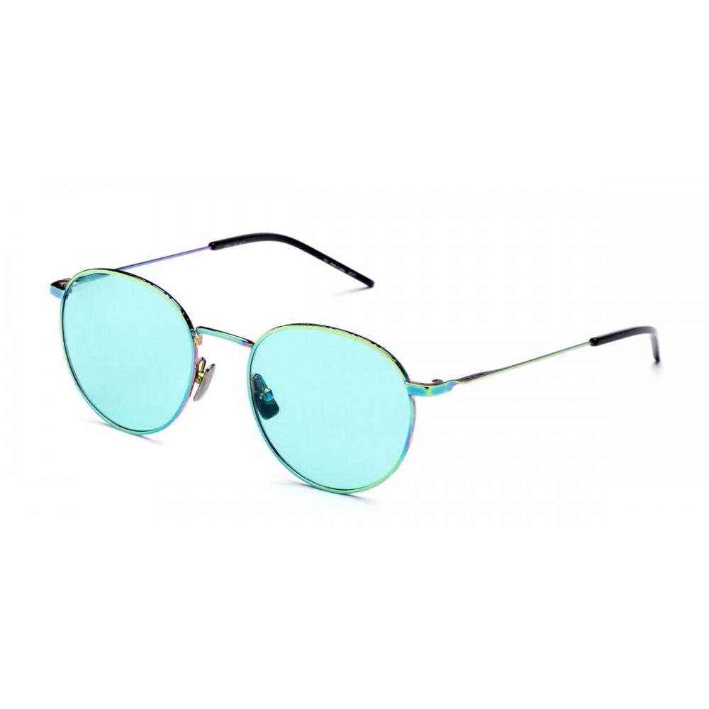 Italia Independent Ii 0305 149.032 Солнцезащитные очки унисекс Multi Aqua Green/50-18-00