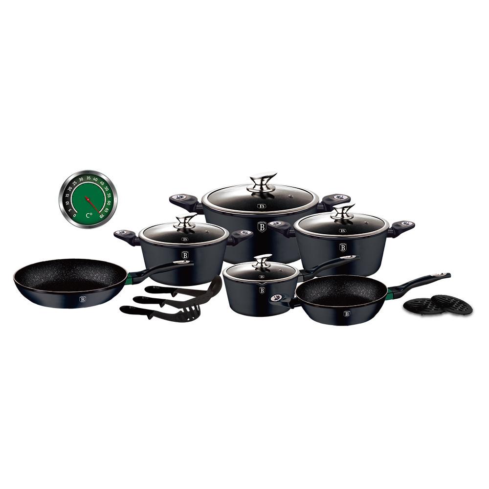 BERLINGERHAUS BH-1474 GRANITE POTS SET