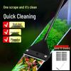 Fish Tank Algae Scraper with Extended Handle – Aquatic Plant and Moss Remover Spatula