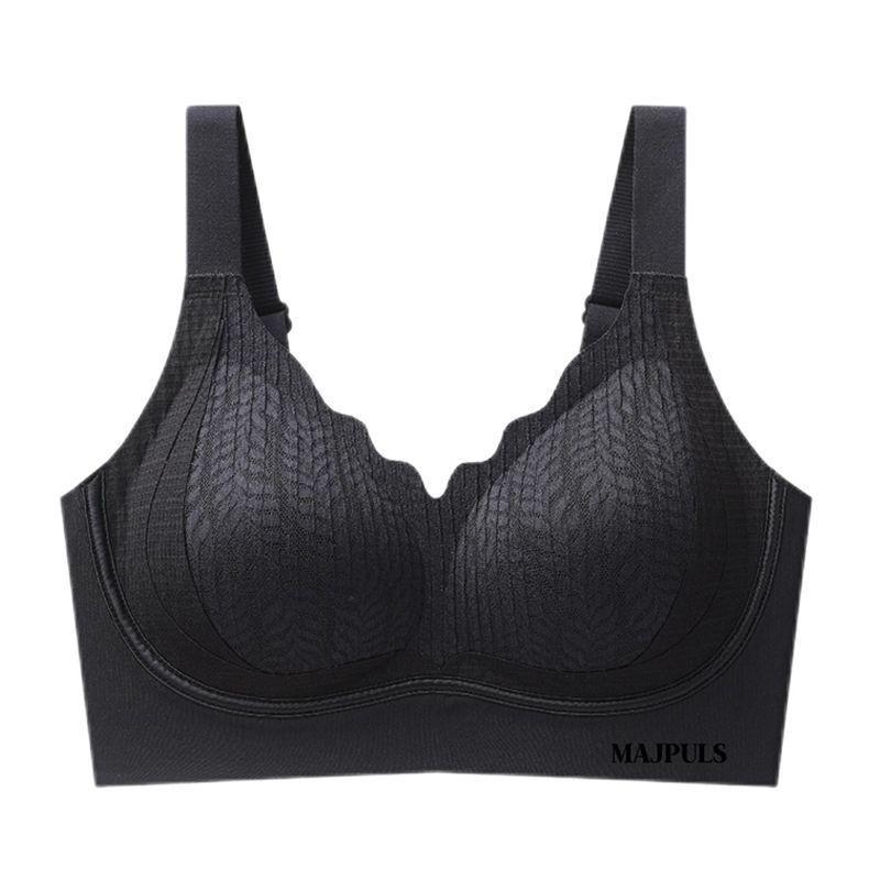 Seamless Lingerie Bra for Small Chest - Side Support, Anti-Sagging, Wire-Free, Adjustable Lift