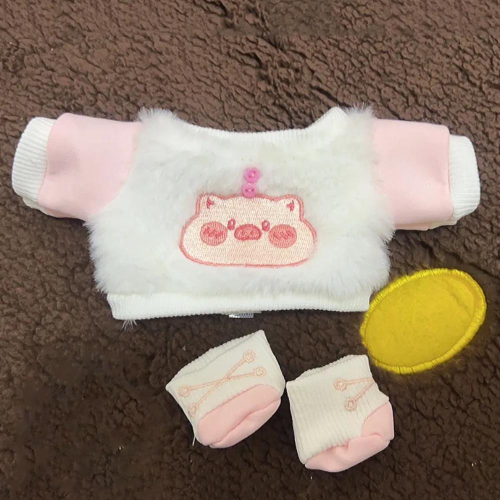 1 set Plush 20cm Cotton Doll Clothes Outfit No Attribute Doll Clothes  Doll Accessories