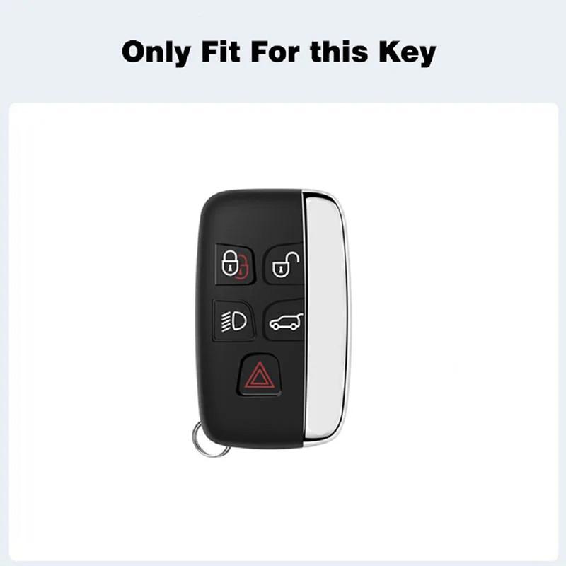 Car Remote Key Case Cover Shell for Land Rover Range Rover Discovery Evoque Sport Velar for Jaguar XE E-Pace Accessories