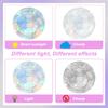84PCS Star Window Clings - Anti-Collision Decals to Save Birds, Non-Adhesive Prismatic Vinyl, Star Style Rainbow Stickers