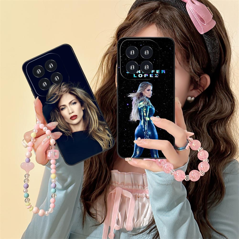 Jennifer Lopez Mobile Cell Phone Case for Xiaomi 15 14 13 12 Mi 11 T Ultra Lite Pro S X 5G Colorful Printing Cover Luxury Pretty