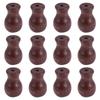 12pcs Wood Cord Tassels Curtains Venetian Blinds Accessories Wooden Pendant Window Blind Cord Tassels Knobs Cord Drops Pull Ends
