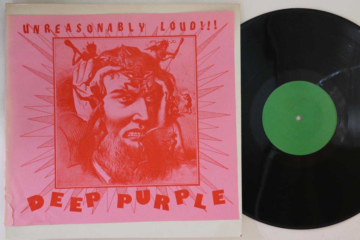 

LP Record DEEP PURPLE - Unreasonably Loud!!! SLA002 RODAN Unknown Rock Used