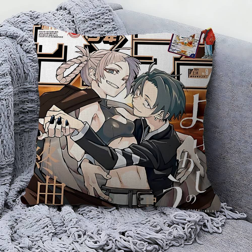 Japanese C-Call Of The N-Night Anime Pillow Cover Sofa Cushion Cover Home Room Decoration Children Gift