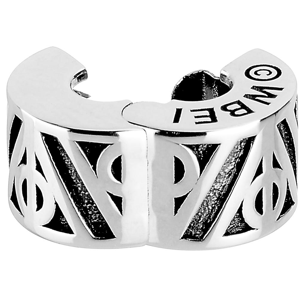 Harry Potter sterling silver Deathly Hallows charm stopper silver
