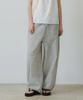 MAIS Seersucker Banding Balloon Pants / Ivory