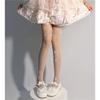Printed Cherry Blossom Stockings, Fresh And Cute Lolita White Pantyhose, Slimming But Not Losing Crotch, Sweet And Skin-beautifying Stockings