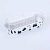 50 Pcs  Tin Foil Box Oven Air Fryer Tin Carton Food Barbecue and Baking Aluminum Foil Plate Household Cake Mold