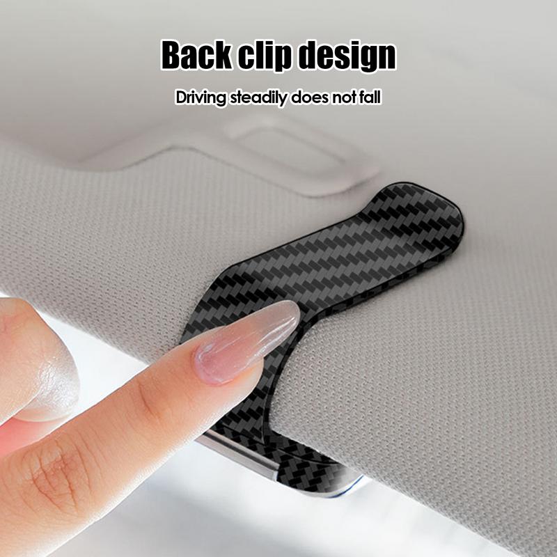 Sunglass Clip For Car Visor Multi-functional Stylish Glasses Holder Stable Non-slip Portable Automobile Accessories For Money