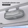 Car Glasses Clip For Volvo Rdesign V60 V40 XC60 XC90 S60 C30 V50 V70 S80 T6 Auto Sunglasses Case Box High Quality Accessorie