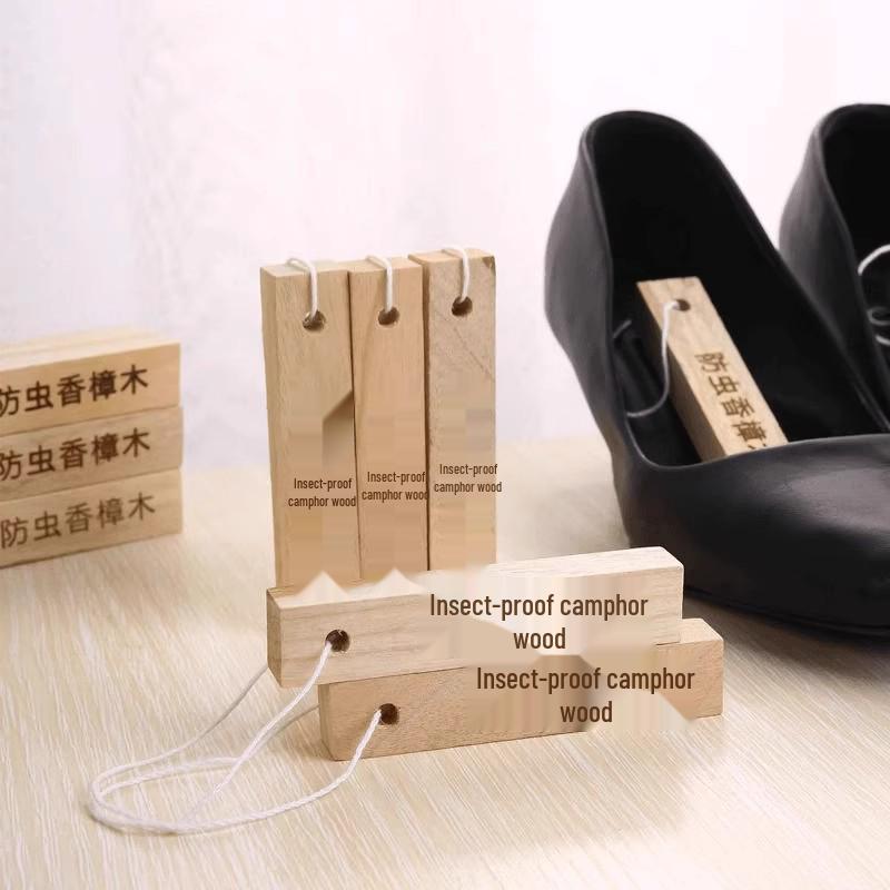 Camphor Wood Strips & Balls: Aromatic Deodorizing Scent for Wardrobes & Shoe Cabinets