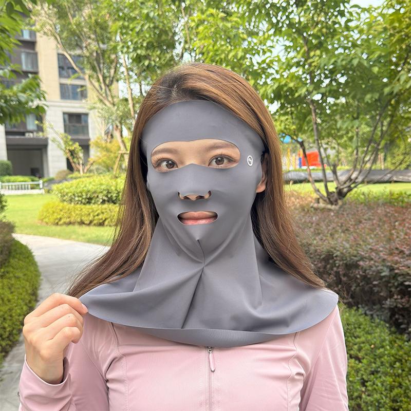 Outdoor Sports Running Face Guard Mask Ear-Hanging Open Mouth Nose Breathable Sun Protection Mask Anti-Uv Riding Face Mask