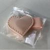 Cute Design Heart-Shaped Book Marks with Pen Holder Reading Gifts Magnetic Leather Bookmarks  Girls