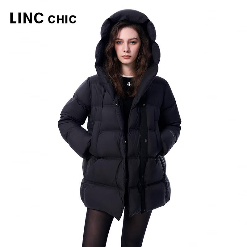 Jin Yujie Women's Puffer Mid-Length 90% Duck Down Jacket